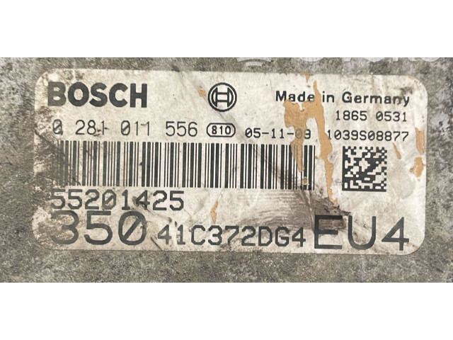 Řídící jednotka 0281011556, 0281011556   Lancia Musa 2005