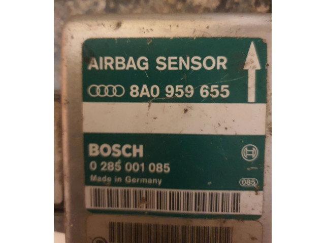 Блок подушек безопасности 8A0959655, 0285001085   Audi A6 S6 C4 4A