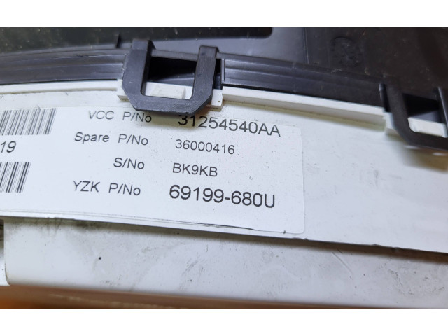 Панель приборов 31254540AA, 36000416   Volvo S80       