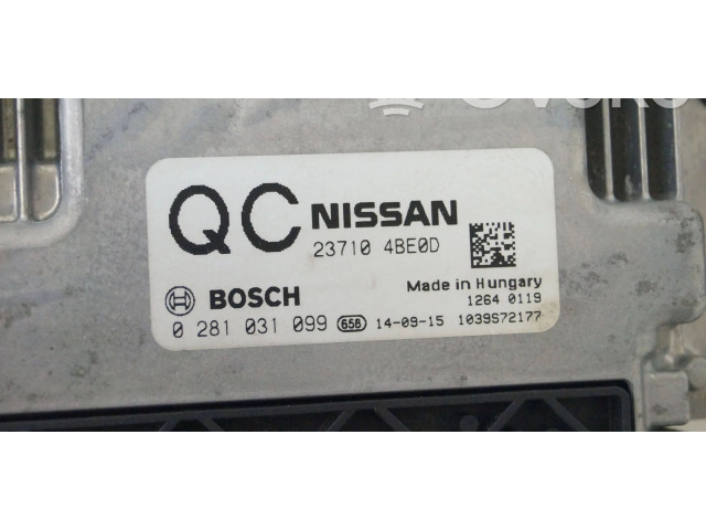 Řídící jednotka 237104BE0D   Nissan X-Trail T32 2014