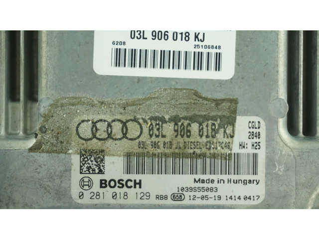 Řídící jednotka 0281018129   Audi A4 S4 B8 8K 2012