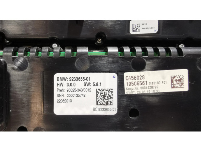 Блок управления климат-контролем 9233655   BMW 5 GT F07