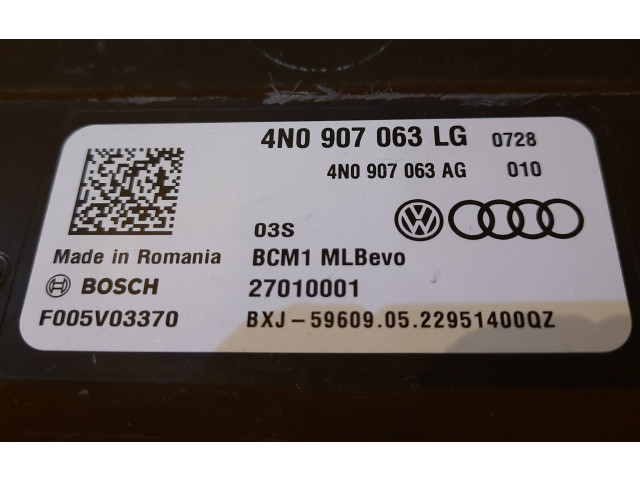 Блок комфорта 4N0907063AG   Audi A8 S8 D5   