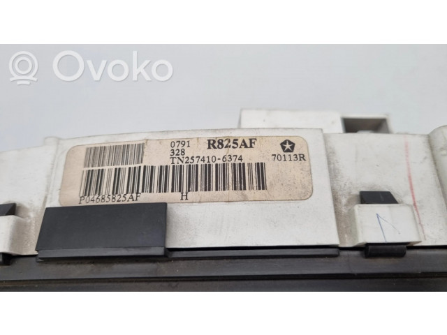 Панель приборов P04685825AF, R825AF   Chrysler Grand Voyager IV       