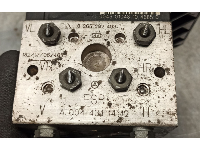 Jednotka ABS A0044311412, 0265202493   Mrcedes-Benz E W210 2001