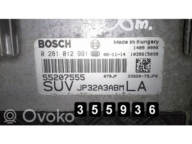 Блок управления двигателя 0281012991   Suzuki SX4