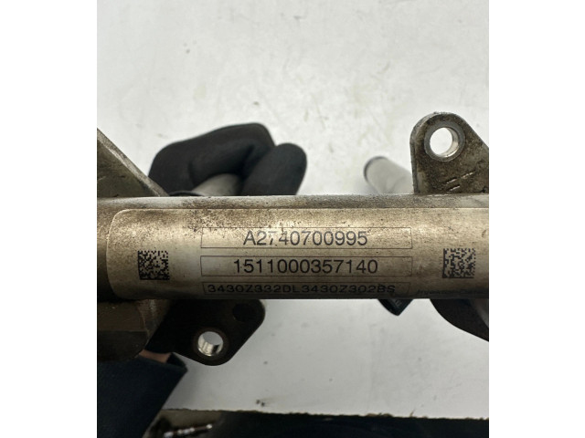 Vstřikovací lišta A2740700995, 1511000357140   Mercedes-Benz C W205    M 274.920 