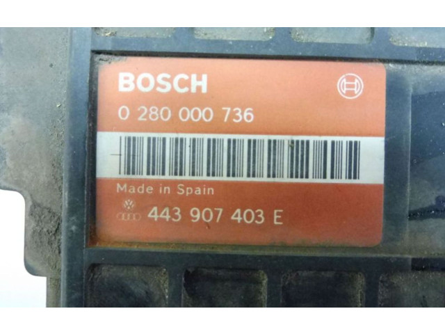 Řídící jednotka 0280000736, 0280000736   Seat Toledo I (1L) 1991