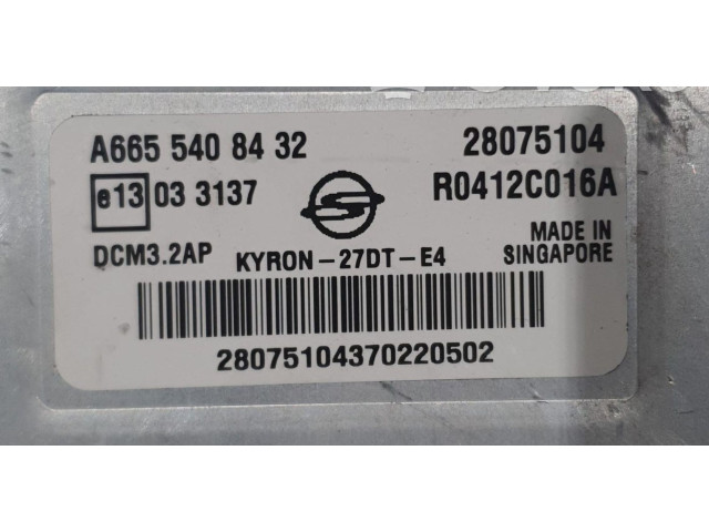 Řídící jednotka A6655408432, A6655408432   SsangYong Kyron 2007