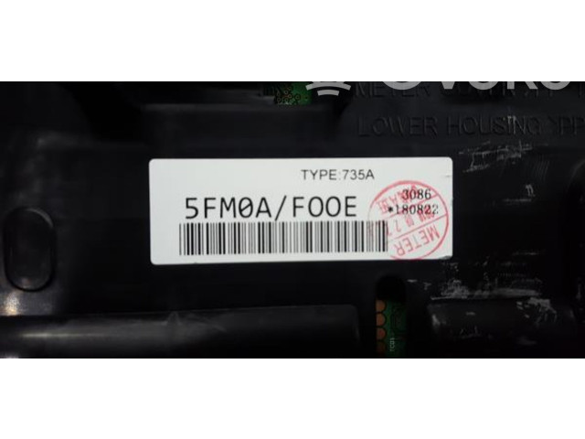 Přístrojová deska  Nissan Micra K14 2018 5FM0AF00E, 3086180822  
