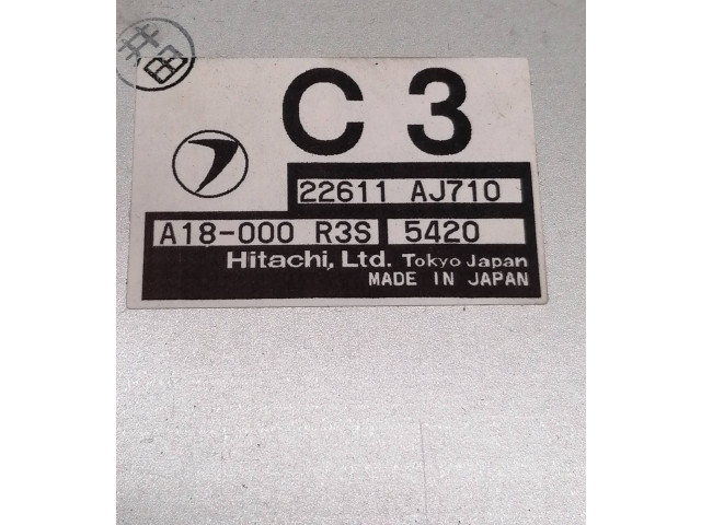 Řídící jednotka 22611AJ710, A18000R3S   Subaru Impreza II 2005