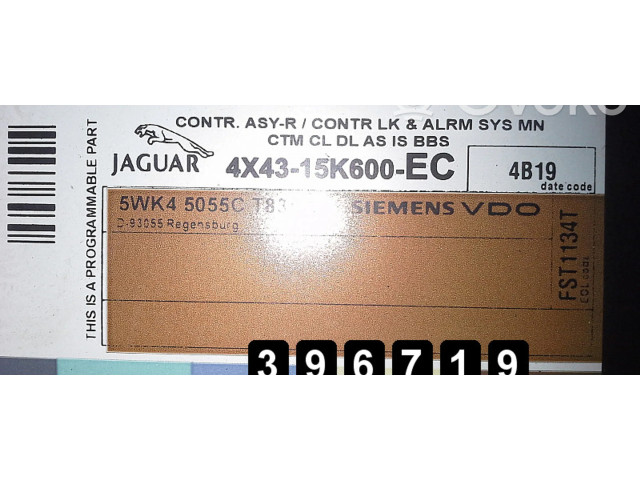 Řídící jednotka 4x4315k600ec   Jaguar X-Type 2001