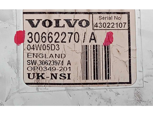 Панель приборов 30662270A   Volvo V40       