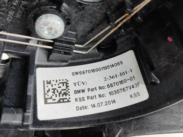 Руль BMW i3  2013-- года 6870160, 6870780      