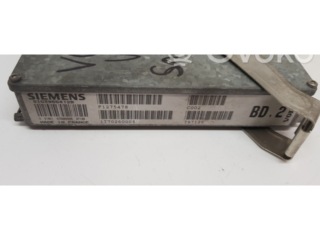 Řídící jednotka S103955412B   Volvo V70 2002