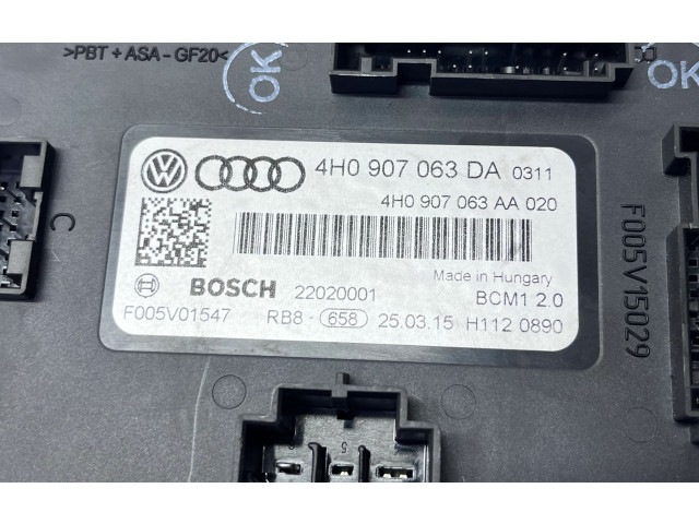 Блок комфорта 4H0907063DA   Volkswagen Touareg II   