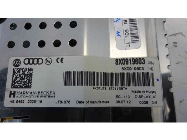 Дисплей    8X0919603   Audi A1