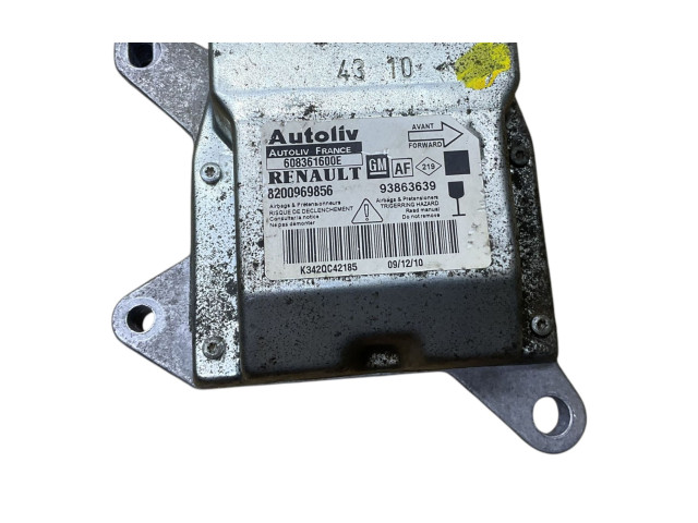 Блок подушек безопасности 608361600E, 8200969856   Renault Trafic II (X83)