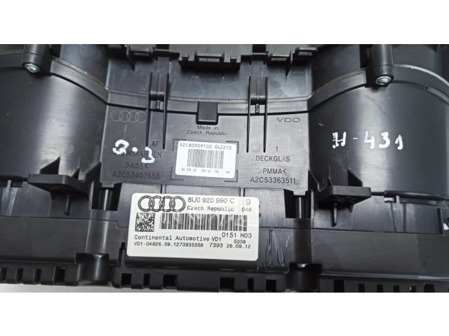 Панель приборов 8U0920990C   Audi Q3 8U       