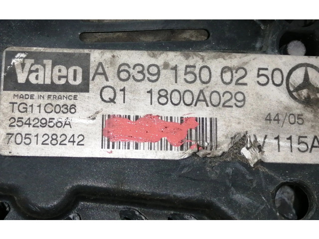 Генератор A6391500250   Mitsubishi Colt      