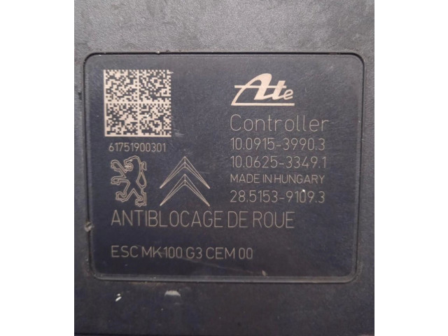 Jednotka ABS 9817961380, 9817961380   Peugeot 2008 I 2017