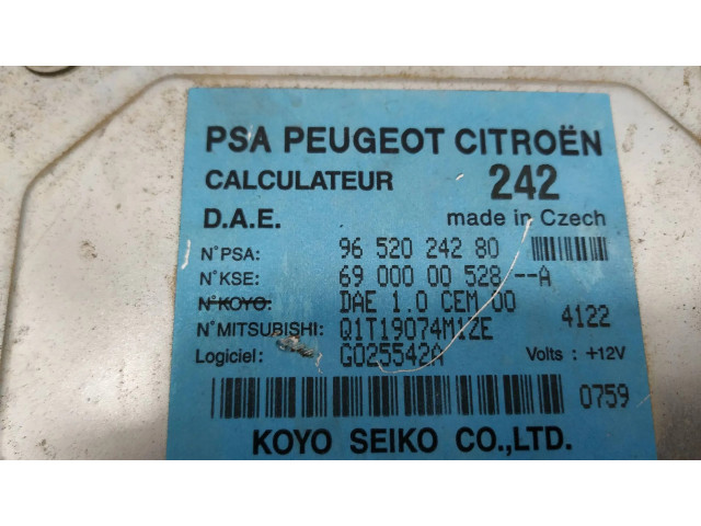 Блок управления 9652024280   Citroen C3