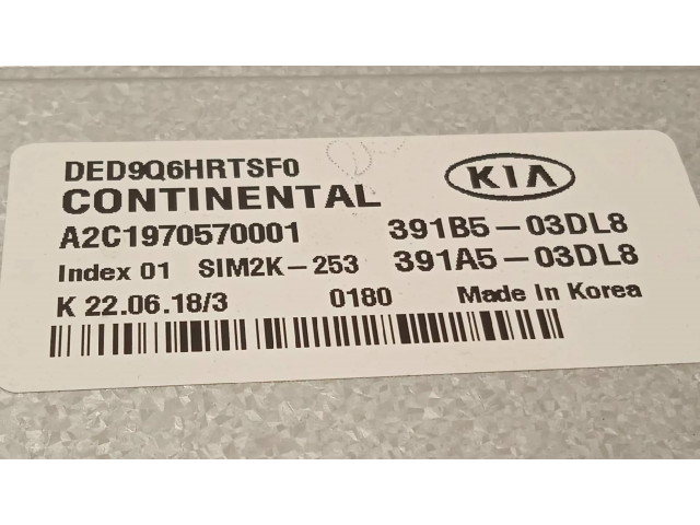 Блок управления двигателя 391B503DL8, A3C0135070001   KIA Niro