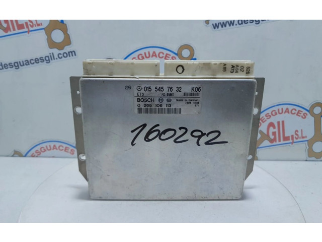 Блок управления АБС 0155457632, 160292   Mercedes-Benz E W212