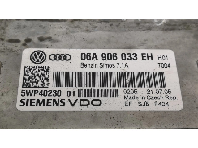 Блок управления двигателя 06A906033EH   Audi A3 S3 A3 Sportback 8P