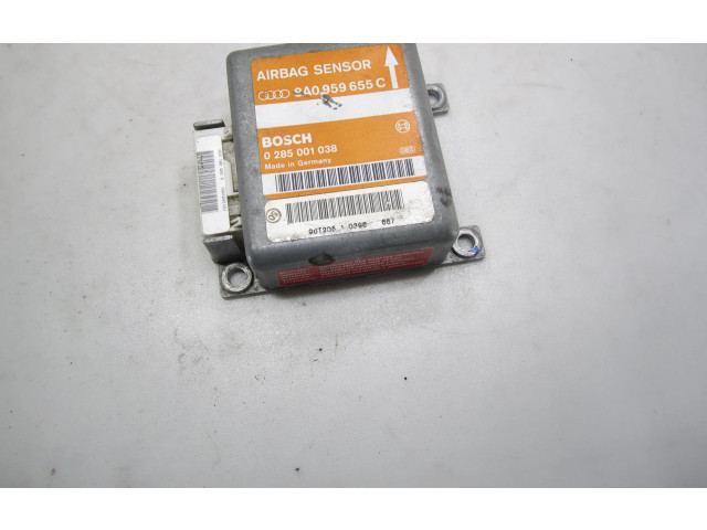 Блок подушек безопасности 8A0959655C, 0285001038   Audi A6 S6 C4 4A