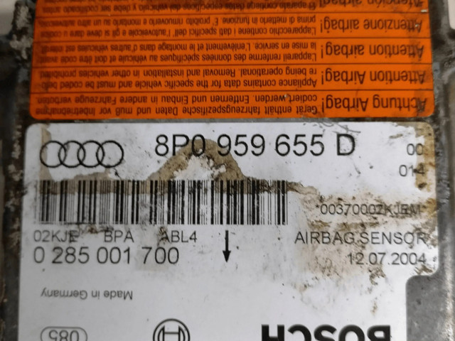 Блок подушек безопасности 8P0959655N   Audi A3 S3 8P