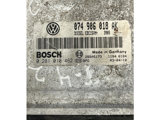 Блок управления двигателя 074906018AK, 28SA5173   Volkswagen Transporter - Caravelle T4