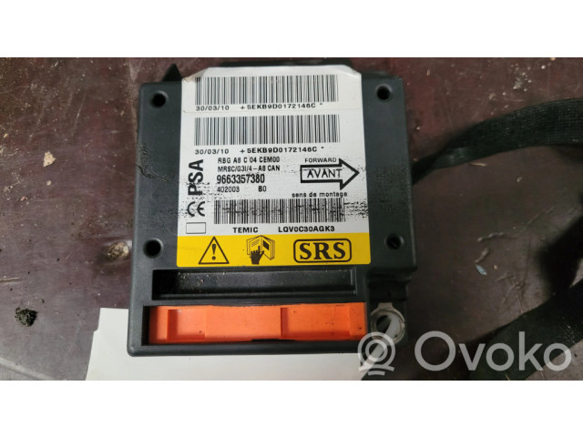 Блок подушек безопасности 966335738   Citroen C3