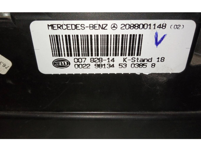 Блок управления 2088001148   Mercedes-Benz CLK A209 C209