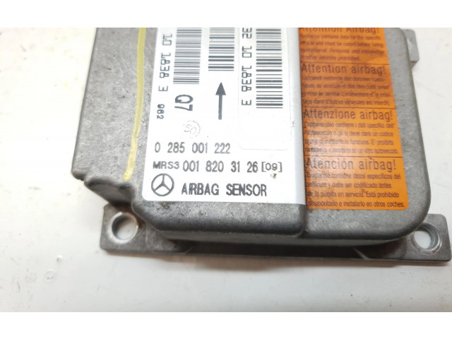 Блок подушек безопасности 0018203126, 0018203126   Mercedes-Benz A W168