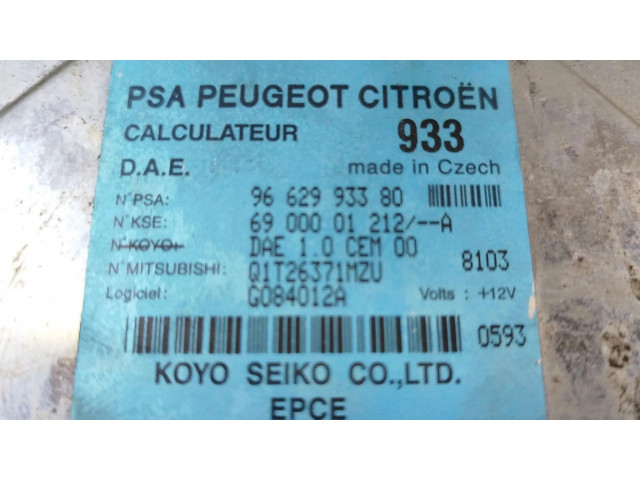 Блок управления двигателем Блок управления 9662993380, 6900001212A   Citroen C3 Pluriel