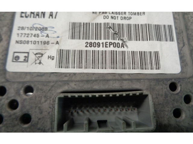 Дисплей    28091EP00A, 1772745A   Nissan Qashqai+2