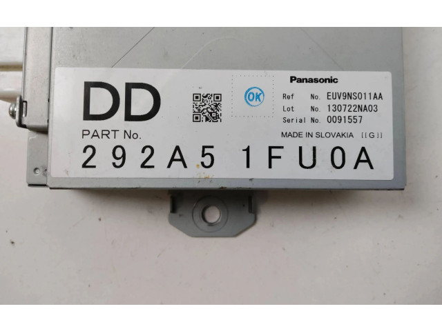 Řídící jednotka 292A51FU0A   Nissan Note (E12) 2014
