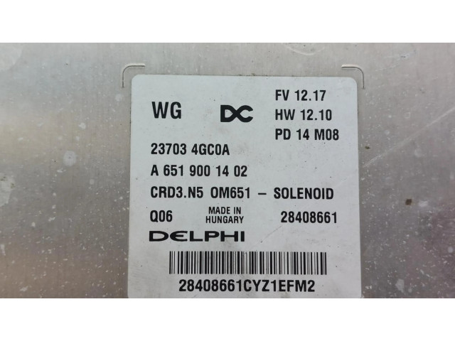 Řídící jednotka A6519001402   Infiniti Q50 2015