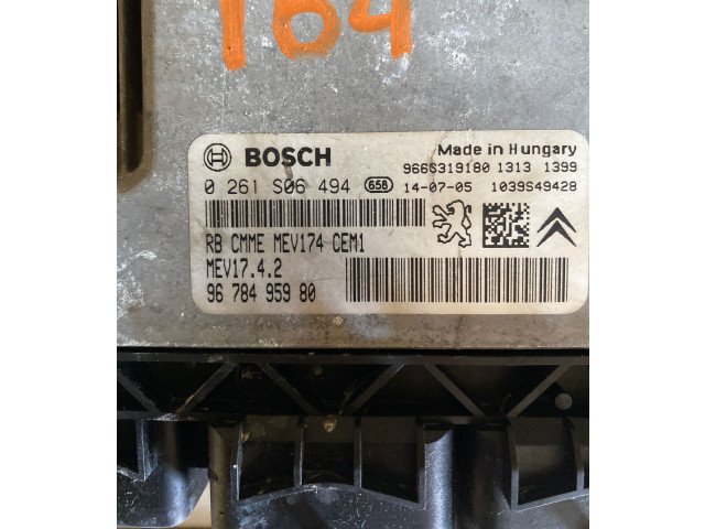 Řídící jednotka 9666319180, 9678495980   Citroen C3 Picasso 2011
