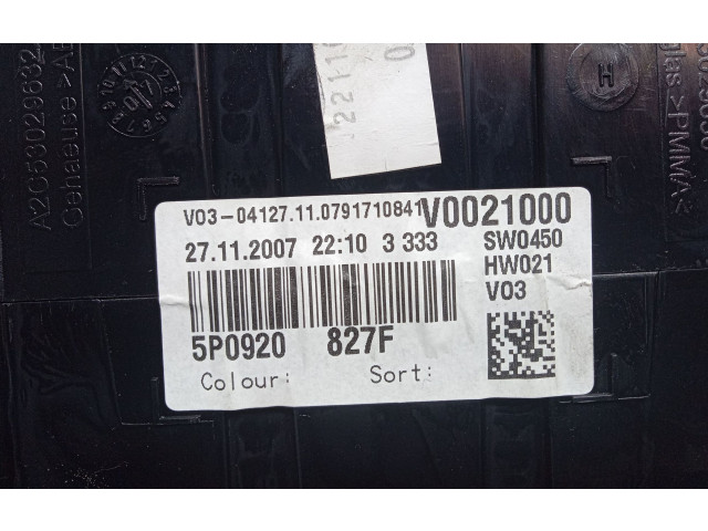 Přístrojová deska  Seat Toledo III (5P) 2007 5P0920827F, 5P0920827F  