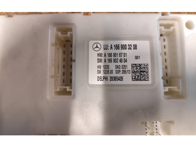 Блок управления A1669003208, A1669024004   Mercedes-Benz ML W166