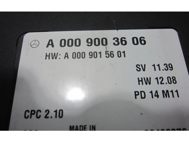 Řídící jednotka A0009003606   Mercedes-Benz GLA W156 2014