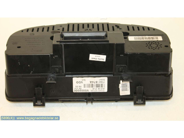 Панель приборов 1T0920874AXZ02, 110080379   Volkswagen Caddy       