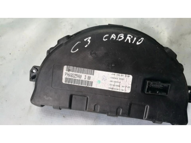 Панель приборов 9660225980   Citroen C3       