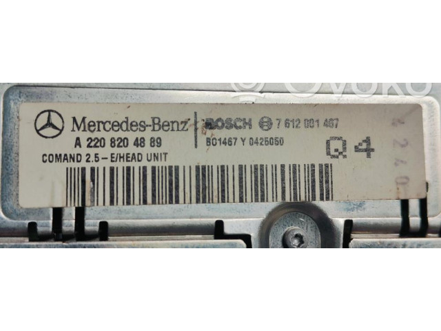   Pojistková skříňka A2208204889   Mercede-Benz S W220 1998