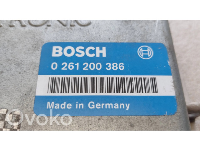 Řídící jednotka 0261200386   BMW 3 E30 1988