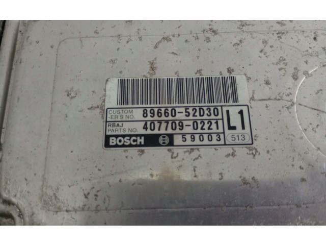Řídící jednotka 0D270, 0261208936   Toyota Yaris 2018