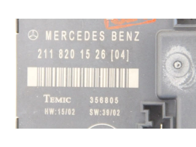 Центральный пульт управления 2118201526, 2118201526   Mercedes-Benz E W211