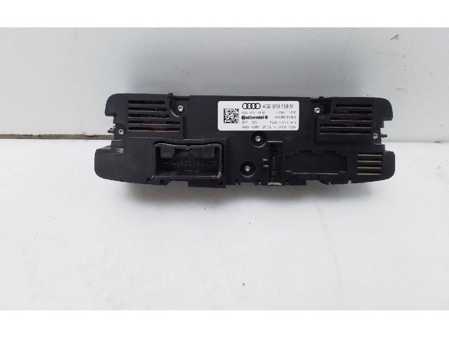 Блок управления климат-контролем 4G0919158M   Audi A6 S6 C7 4G